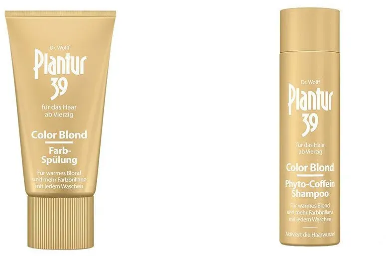 Plantur 39 Color Blond Phyto-Coffein-Shampoo + Color Blond Farb-Spülung