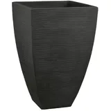 Patio Rillentopf 40 x 40 x 60 cm Anthrazit