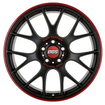 BBS CH-R 9,5 x 19 5 x 112 ET35 MB66,5 Schwarz/Mehrfarbig