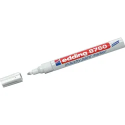 Glanzlack-Marker edding 8750 industry paint marker weiß Packung mit 10 Stück