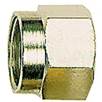 Riegler Überwurfmutter, M26x1,5, Rohr-Außen- Ø18 mm, Messing vern.