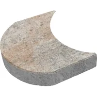 Diephaus Randstein Mähroboter Muschelkalk 15 x 24 x 4 cm