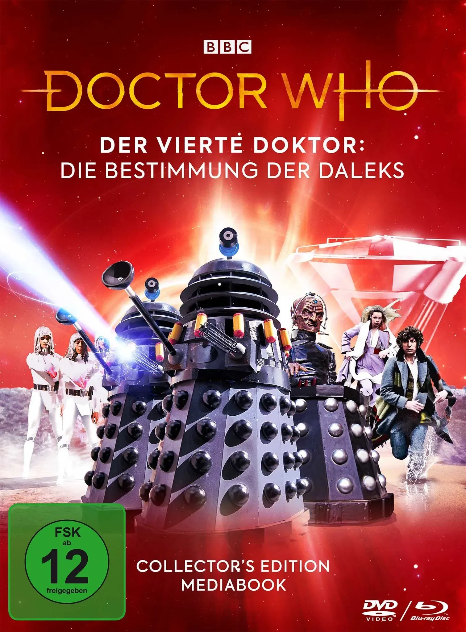 Doctor Who: Der Vierte Doktor - Die Bestimmung der Daleks - Limited Mediabook Edition (DVD & Blu-ray Combo) LTD. (Neu differenzbesteuert)