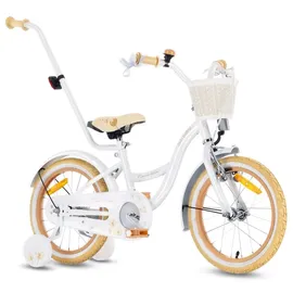 SUN BABY Flower Bike 16 Zoll RH 31 cm weiß/beige