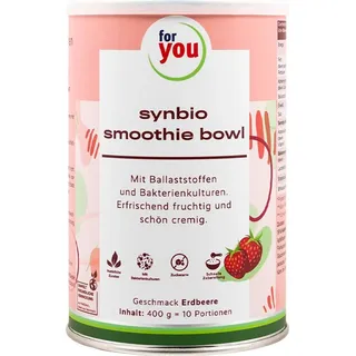 For You eHealth for you synbio smoothie bowl - 10 Portionen - Erdbeere