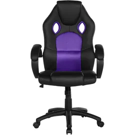 Beliani FIGHTER Gamingstuhl Schwarz/Violett
