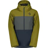 Scott Sports, Unisex, Skijacke, B Ultimate Dryo 10 (128), Grün, Grau, 128