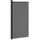 vidaXL Zaunlatte 1 x 1 x 1 m Grau/Aluminium