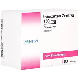 Irbesartan Zentiva 150 mg Filmtabletten 98 St