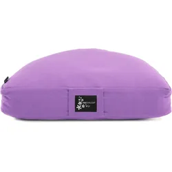 Meditationskissen Halfmoon Meditation Flieder Bequem YOGISTAR violett No Size