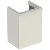 Geberit Waschtischunterschrank 1 Tür 44,2 x 61,7 x 35,6 cm Sandgrau Hochglanz