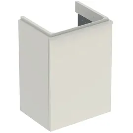 Geberit Waschtischunterschrank 1 Tür 44,2 x 61,7 x 35,6 cm Sandgrau Hochglanz