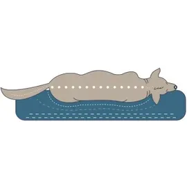 Hunter Hundesofa Merida M 70 x 50 cm grau
