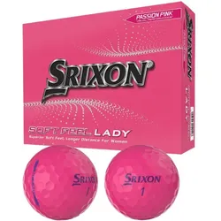 Srixon Soft Feel Lady Golfball 12er pink