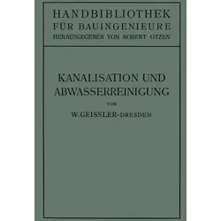 Kanalisation und Abwasserreinigung