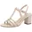 Blockabsatz-Sandaletten Damen Beige 39