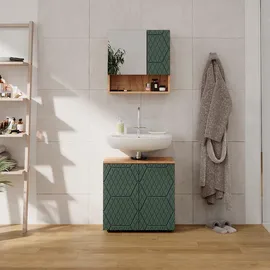 Vicco Badmöbel-Set Irma 2 Teile, Unterschrank 60 cm