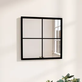vidaXL Wandspiegel 40 x 80 cm Schwarz