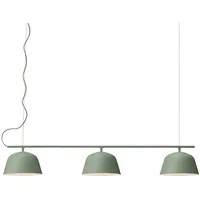 Muuto Ambit Rail Pendelleuchte, dusty green