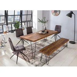 KADIMA DESIGN BAGLI 80 x 76 x 120 cm braun