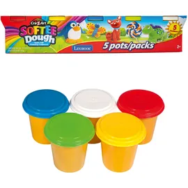 Lexibook Softee Knetmassen Set 5 Farben