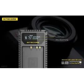 Nitecore UL109 - für Leica Cameras
