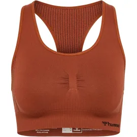 hummel SHAPING Seamless SPORTS TOP arabian spice XS