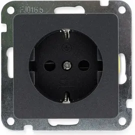 ChiliTec Schuko-Steckdose Unterputz Anthrazit