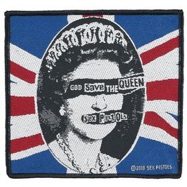 Sex Pistols God Save The Queen Patch multicolor