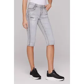 Soccx Jeansshorts Grau 27