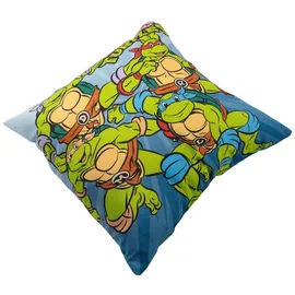 UNITED LABELS Teenage Mutant Ninja Turtles Kissen 40 x 40 cm Blau