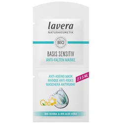 lavera Basis Sensitive Anti-Falten Maske Q10 Anti-Aging Masken 10 ml 