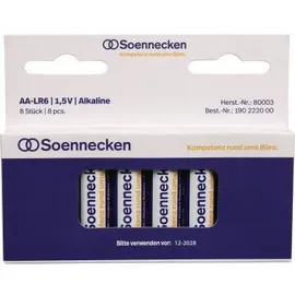 SOENNECKEN Mignon AA 8 St.