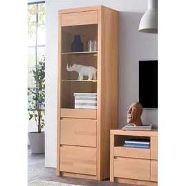 OTTO home Vitrine SILKEBORG75 60 x 35 x 190 cm Beige