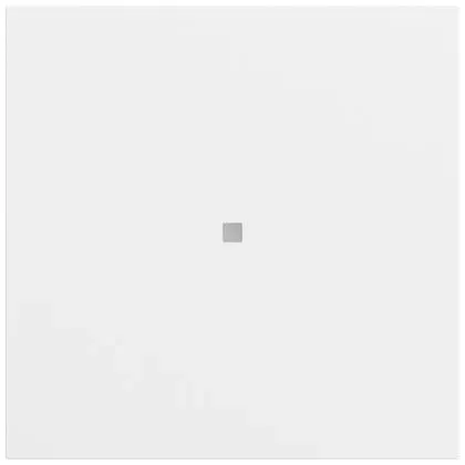Gira 329072 Wippe mit Kontrollfenster, System 70, reinweiß seidenmatt (lackiert)