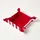 Homescapes Brotkorb Streifen – faltbar, mit Wende-Design