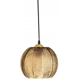 Bloomingville Adar 1-flg. D22 cm rund braun Glas