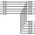 goobay 50597 Kabeladapter RJ11/RJ14 2x RJ11/RJ14-Buchse (6P4C)