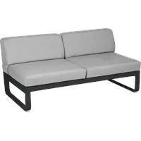 Fermob Bellevie 2 Sitzer Lounge Modul Mitte Aluminium