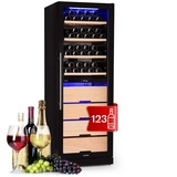 Klarstein Barossa 123 Duo Weinkühlschrank 123 Fl 226 Ltr 2 Zonen Touch-Steuerung