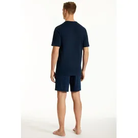 SCHIESSER Schlafanzug Dunkelblau 48