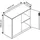 Californian Products CP Stahlschrank 8831-000 S10206 lichtgrau 1 Fachboden 120,0 x 50,0 x 100,0 cm, aufgebaut, 1 St.