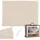 Relaxdays Sonnensegel, 2x3 m, Polyester, wasserdicht, Segeltuch mit Ösen & Spannseilen, Sonnentuch rechteckig, beige
