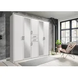 freiraum Schlafzimmer-Set Dillingen, (Kleiderschrank + Passepartoutrahmen), in Weiß - 228x213x58cm (BxHxT) weiß