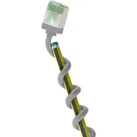 Goobay Ultraflexibles CAT 8.1 Patchkabel slim, U/FTP grau