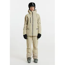 SOS Lipno Skijacke Beige/Schwarz S