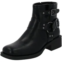 Palado Pumps Damen Guhala - Elegante Stöckelschuhe mit bequemen Blockabsatz - modische Schuhe mit Absatz - Sommerschuhe Schwarz 38 EU