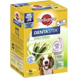 Pedigree DentaStix Fresh für mittelgroße Hunde 28 St.