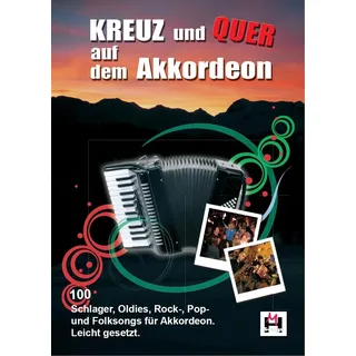 ISBN Kreuz und Quer auf dem Akkordeon