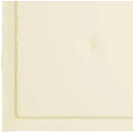 vidaXL Klappbare Gartenstühle mit Kissen 41 x 41 x 88 cm creme 4 St.